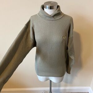 Bogner wool Shawl Collar Pullover Sweater 17362